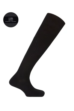 Hombre Punto Blanco Calcetines>Calcetines altos de lana