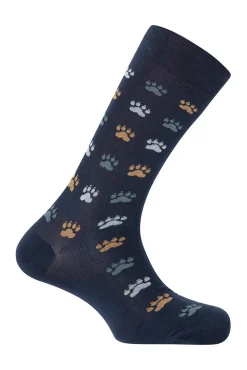 Hombre Punto Blanco Calcetines>Calcetines cortos algodón de Huellas