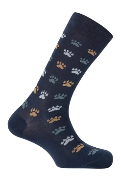 Hombre Punto Blanco Calcetines>Calcetines cortos algodón de Huellas