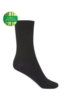 Mujer Punto Blanco Calcetines>Calcetines cortos canalé