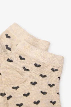 Mujer Cortefiel Calcetines>Calcetines cortos corazones