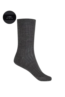 Mujer Punto Blanco Calcetines>Calcetines cortos de lana