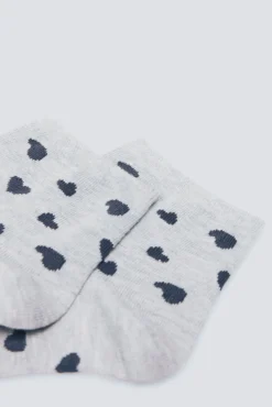 Mujer Springfield Calcetines>Calcetín corto corazones