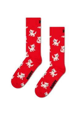 Mujer Happy Socks Calcetines>Calcetín de gatitos