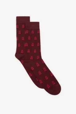 Hombre Cortefiel Calcetines>Calcetín dibujo regalo