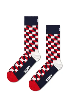 Mujer Happy Socks Calcetines>Calcetín efecto óptico