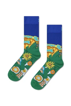 Mujer Happy Socks Calcetines|Calcetines>Calcetín Here Comes The Sun de los Beatles