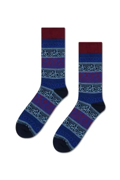 Mujer Happy Socks Calcetines|Calcetines>Calcetín jaquard de bicicletas