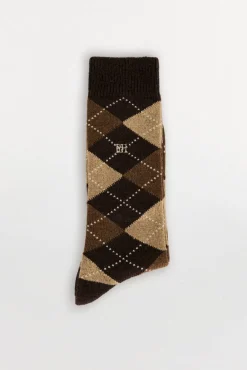 Hombre Pedro del Hierro Calcetines>Calcetín lana rombos