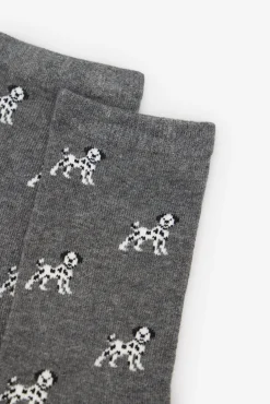 Mujer Cortefiel Calcetines>Calcetín largo dalmata