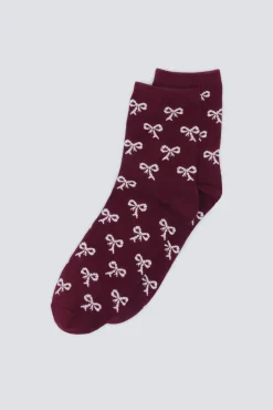 Mujer Springfield Calcetines>Calcetín largo lazos