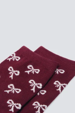 Mujer Springfield Calcetines>Calcetín largo lazos