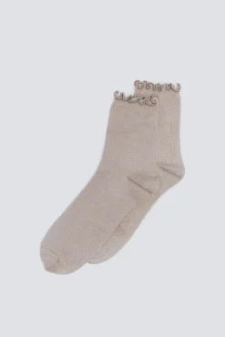 Mujer Springfield Calcetines>Calcetín largo lurex