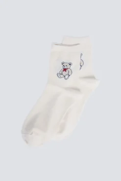 Mujer Springfield Calcetines>Calcetín largo oso