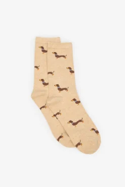 Mujer Cortefiel Calcetines>Calcetín largo teckel