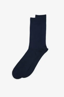 Hombre Cortefiel Calcetines>Calcetín liso con coolmax