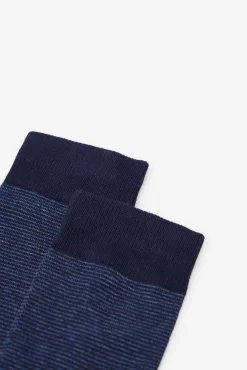 Hombre Cortefiel Calcetines>Calcetín microrayas