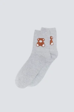 Mujer Springfield Calcetines>Calcetín oso rizo