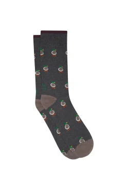 Hombre Kiff-Kiff Calcetines>Calcetín Regular Algodón Caballero