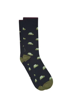 Hombre Kiff-Kiff Calcetines>Calcetín Regular Algodón Caballero