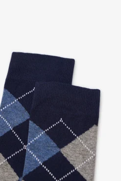 Hombre Cortefiel Calcetines>Calcetín rombos