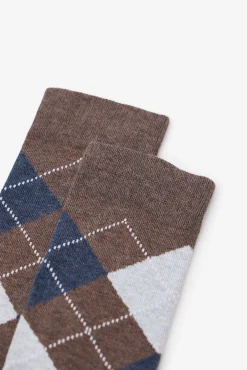 Hombre Cortefiel Calcetines>Calcetín rombos