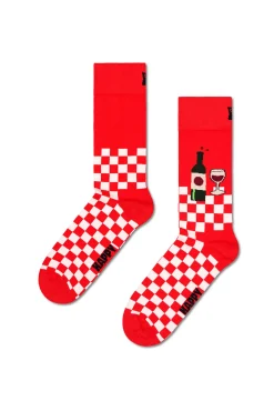 Hombre Happy Socks Calcetines>Calcetín Vino y Cena