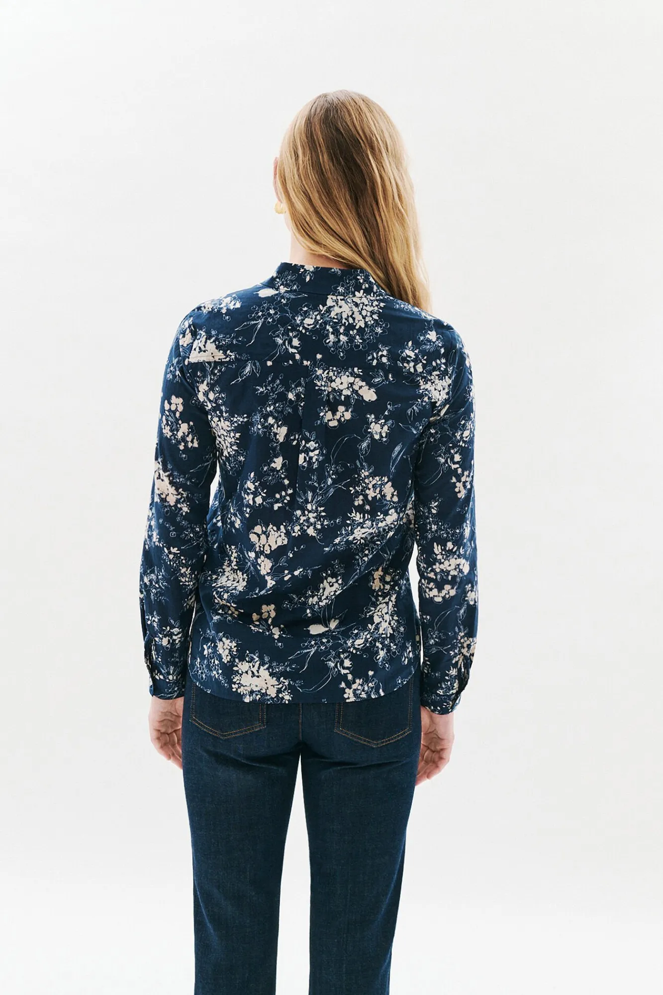 Mujer Caroll Blusas>Camisa 100% algodón