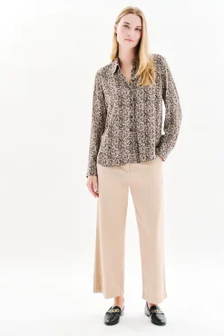 Mujer Caroll Blusas>Camisa 100% viscosa