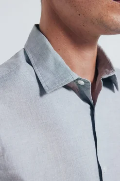 Hombre Springfield Camisas>Camisa algodón fil a fil