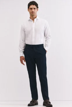 Hombre Cortefiel Camisas>Camisa blanca algodón