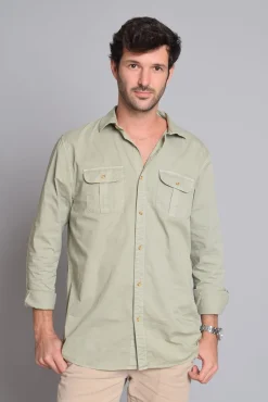 Hombre Cloking Camisas>Camisa Bolsillos