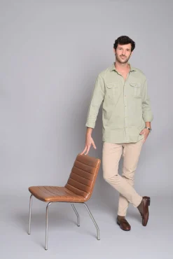 Hombre Cloking Camisas>Camisa Bolsillos