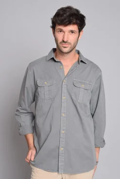 Hombre Cloking Camisas>Camisa Bolsillos