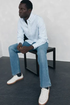 Hombre Pedro del Hierro Camisas>Camisa Brushed Oxford rayas