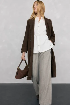 Mujer Pedro del Hierro Camisetas>Camisa con cuello de textura