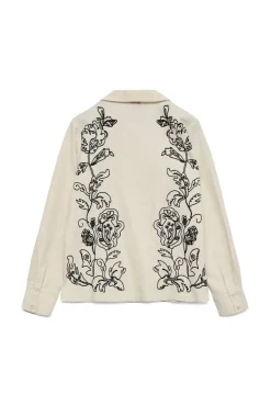 Mujer Vero Moda Blusas>Camisa de lino estampada
