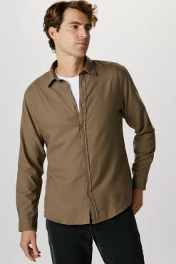 Hombre Selected Camisas>Camisa de manga larga slim fit