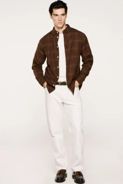 Hombre Selected Camisas>Camisa de manga larga slim fit