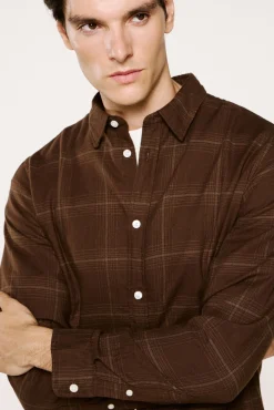 Hombre Selected Camisas>Camisa de manga larga slim fit