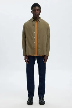 Hombre Selected Camisas>Camisa de manga larga slim fit