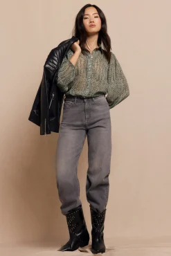 Mujer Slowlove Blusas>Camisa estampada