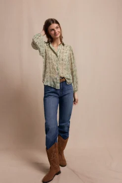 Mujer Slowlove Blusas>Camisa estampada