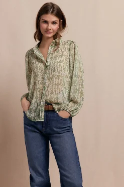 Mujer Slowlove Blusas>Camisa estampada