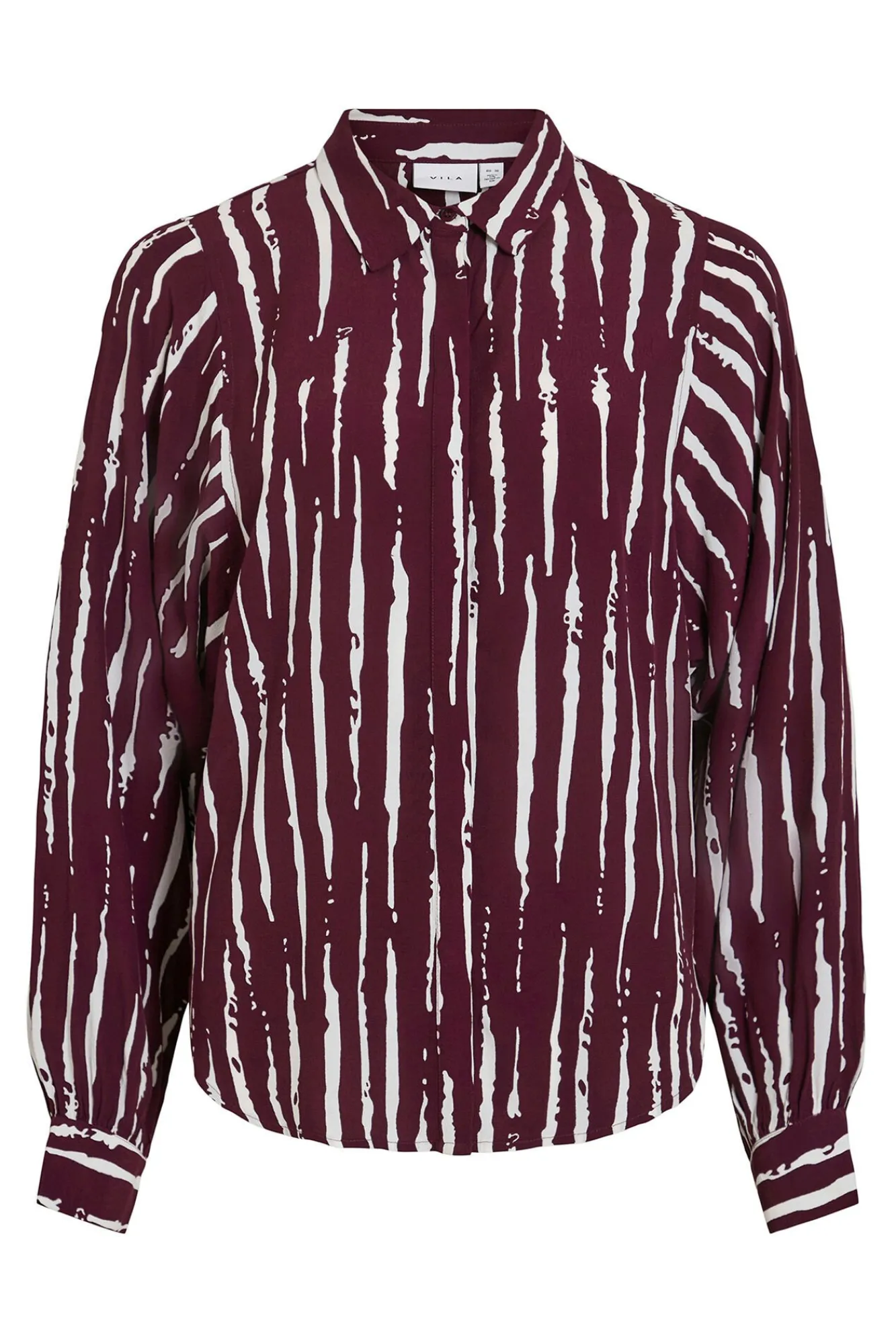 Mujer Vila Blusas>Camisa estampada de viscosa