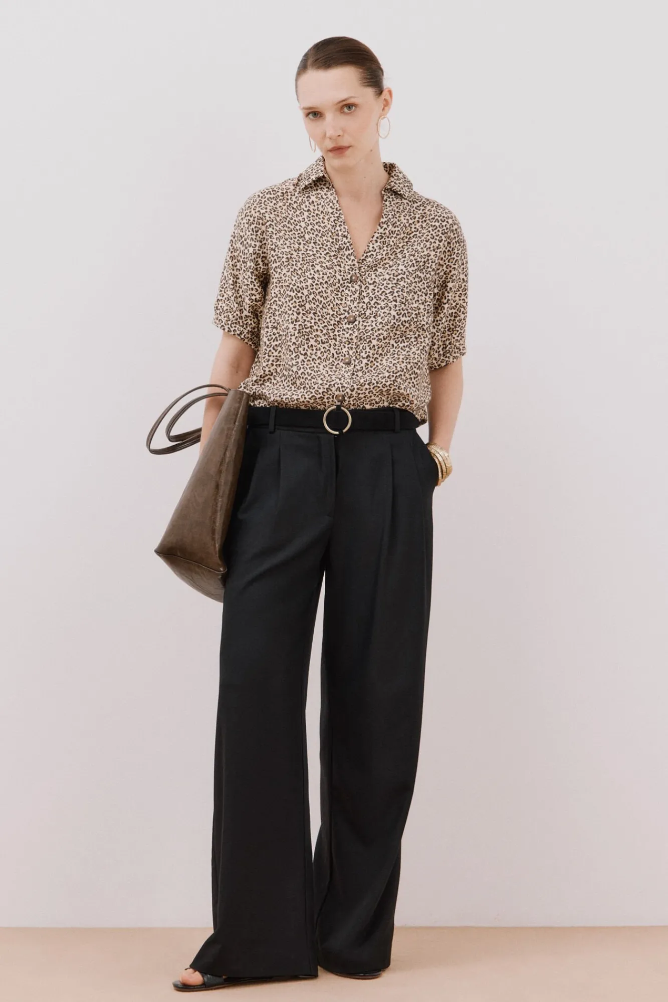 Mujer Cortefiel Blusas>Camisa estampado animal