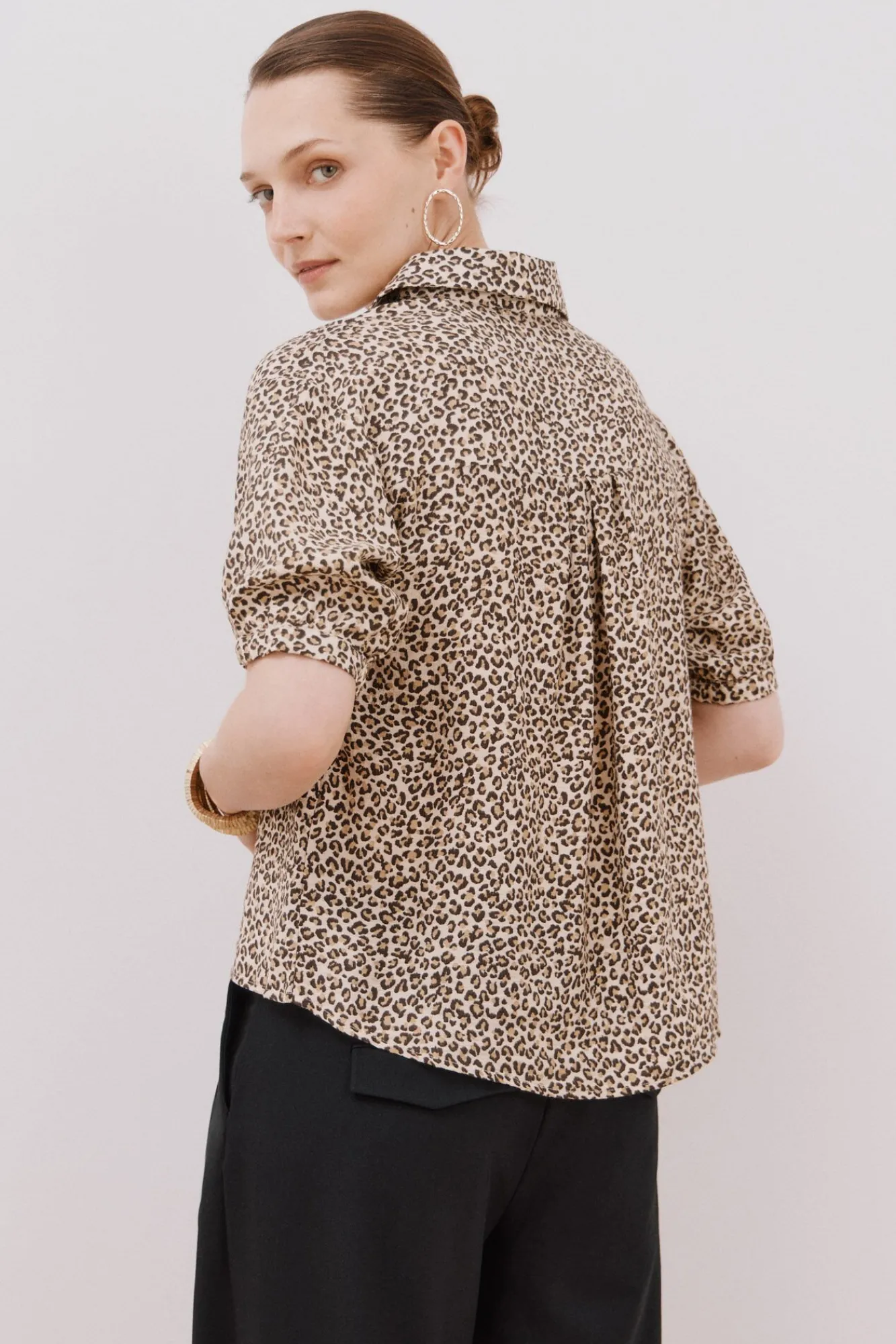 Mujer Cortefiel Blusas>Camisa estampado animal