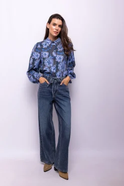 Mujer Object Blusas>Camisa estampado flores