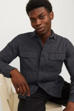 Hombre Jack & Jones Camisas>Camisa estilo sarga