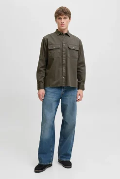 Hombre Jack & Jones Camisas>Camisa estilo sarga